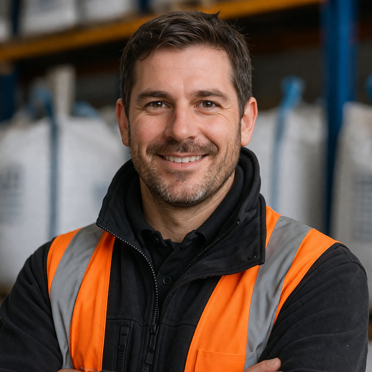 AVS Ansprechpartner im Big-Bag-Lager