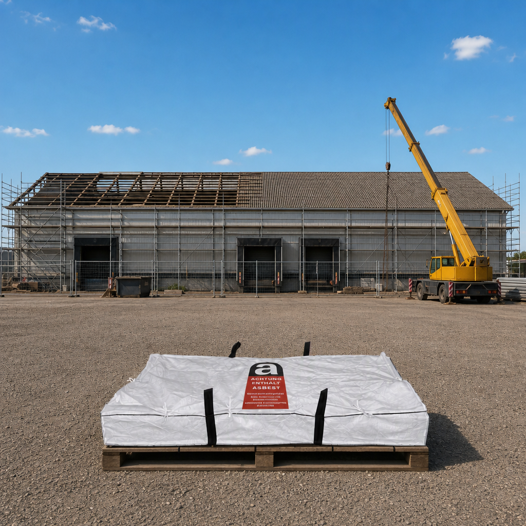 Asbestplattensack W-912 - 260x125x30 cm - 1.500 kg