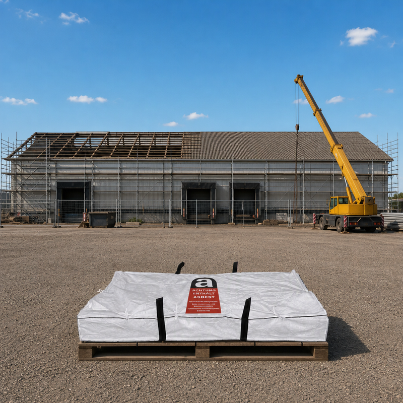 Asbestplattensack W914 - 320x125x30 cm - 1.500 kg