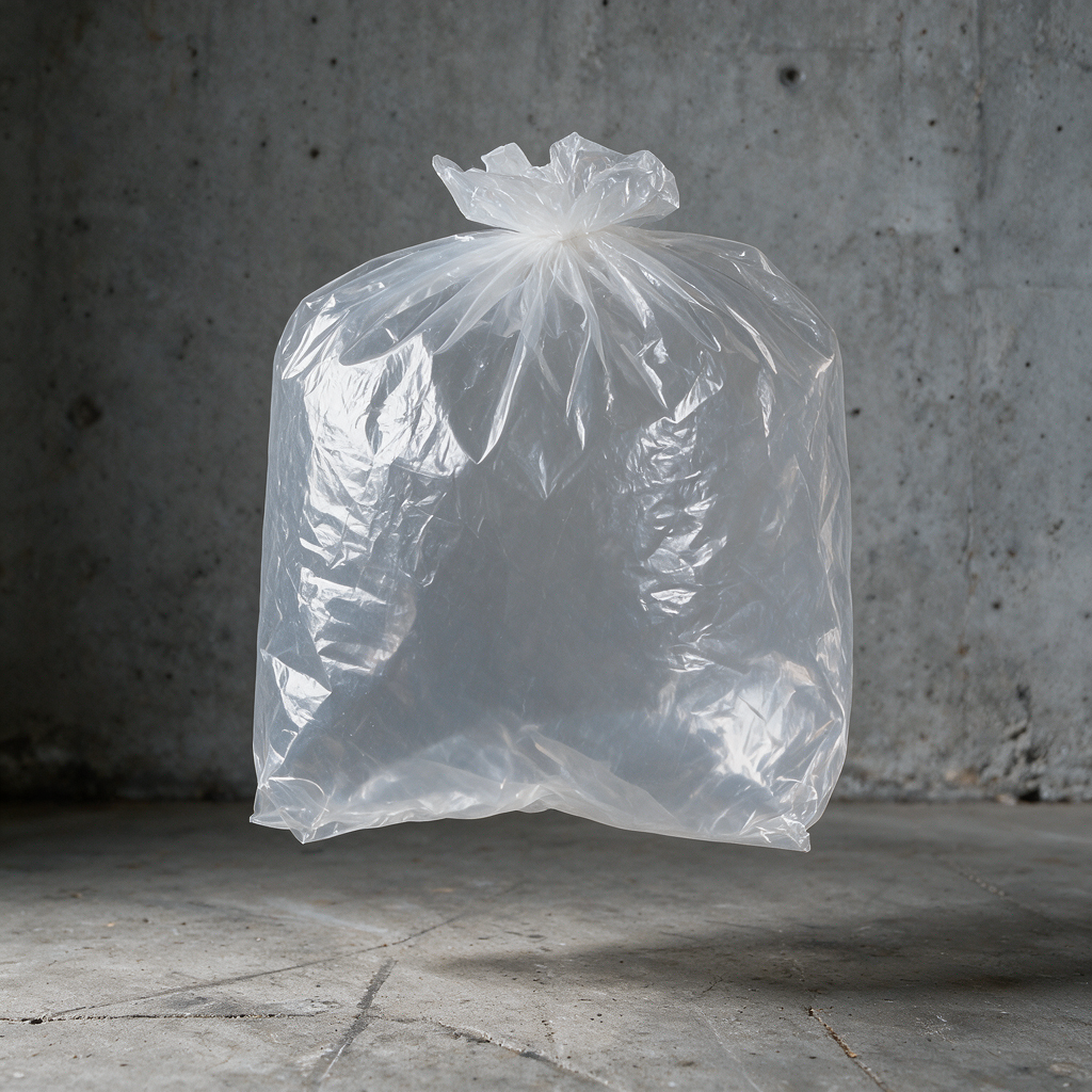 AVS MDPE-Foliensack 1,0m³ | transparent | 42 my