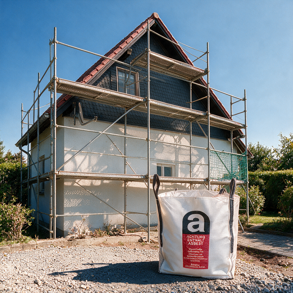 Asbest-Big-Bag 90x90x110 cm - 1.250 kg