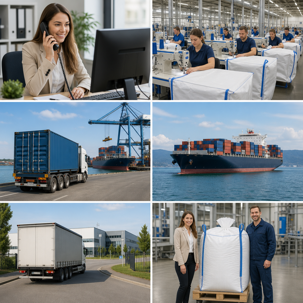 AVS Team, Produktion und weltweite Logistik