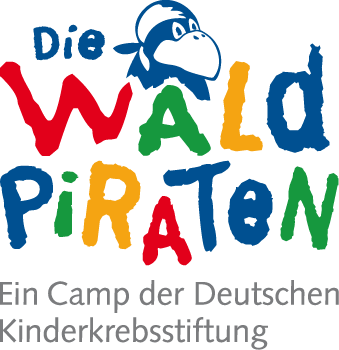 Logo Waldpiraten-Camp der Deutschen Kinderkrebsstiftung