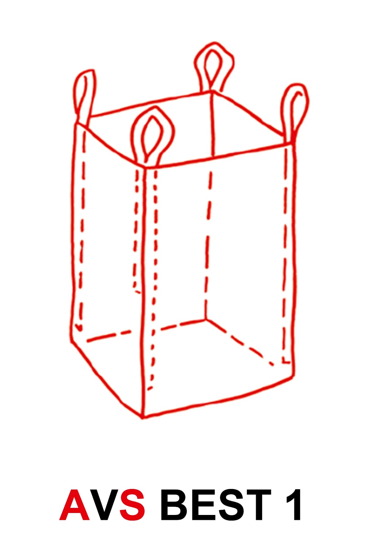 Zeichnung Big Bag Bauart AVS BEST 1