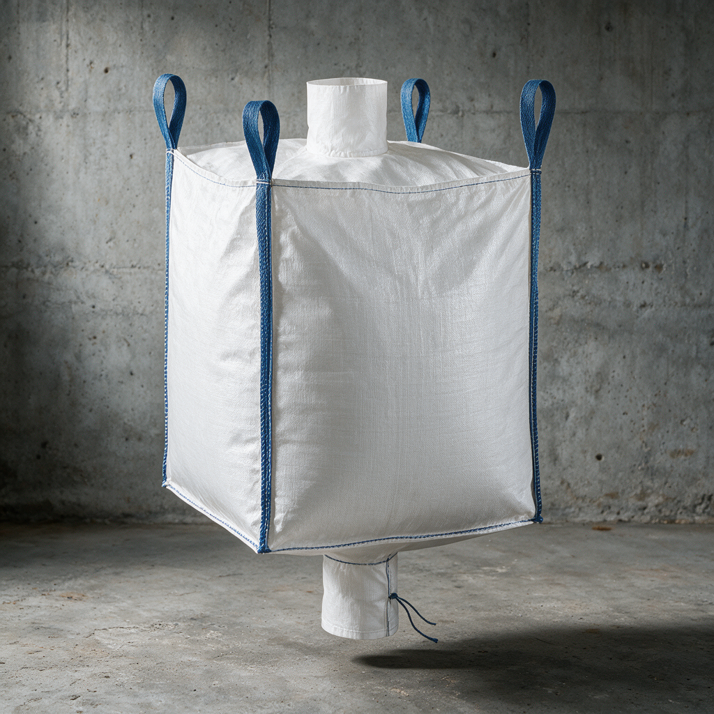 BIG BAG W-261 | AVS BEST GRANULES® | 90x90x110 cm | 1.000 KG | Einlauf+Auslauf