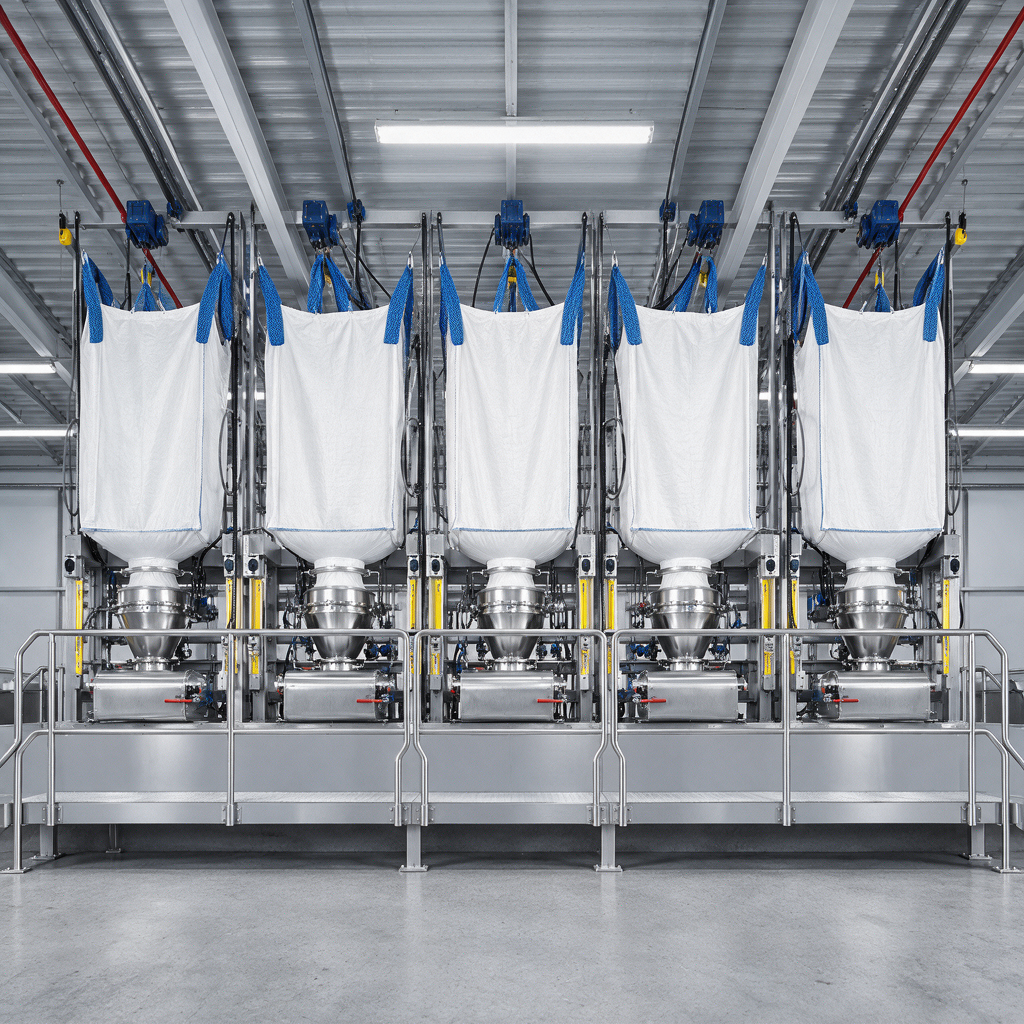 BIG BAG K-6560 | AVS BEST FOOD® | 91x91x170 cm | 1.000 KG | Lebensmittelsauber