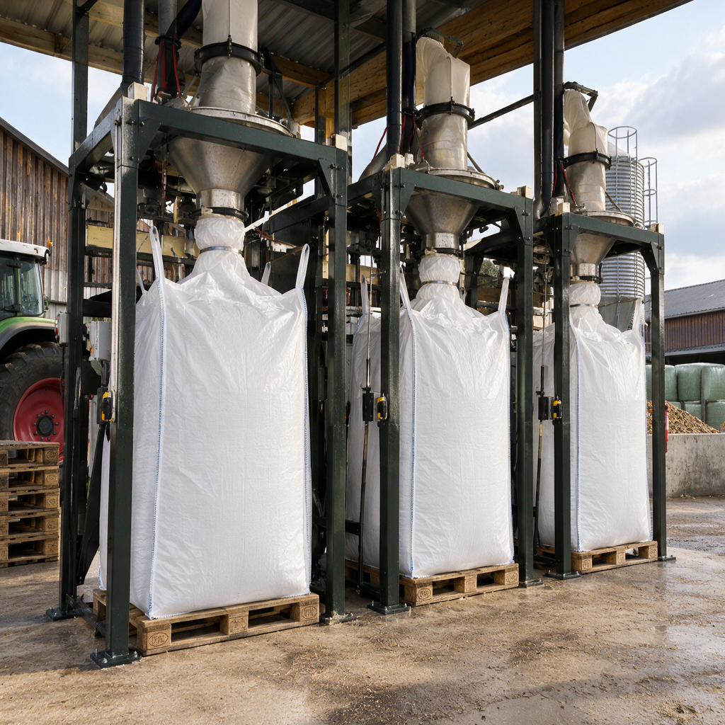 BIG BAG W-234 | AVS BEST GRANULES® | 91x91x140 cm | 1.250 KG | Schürze