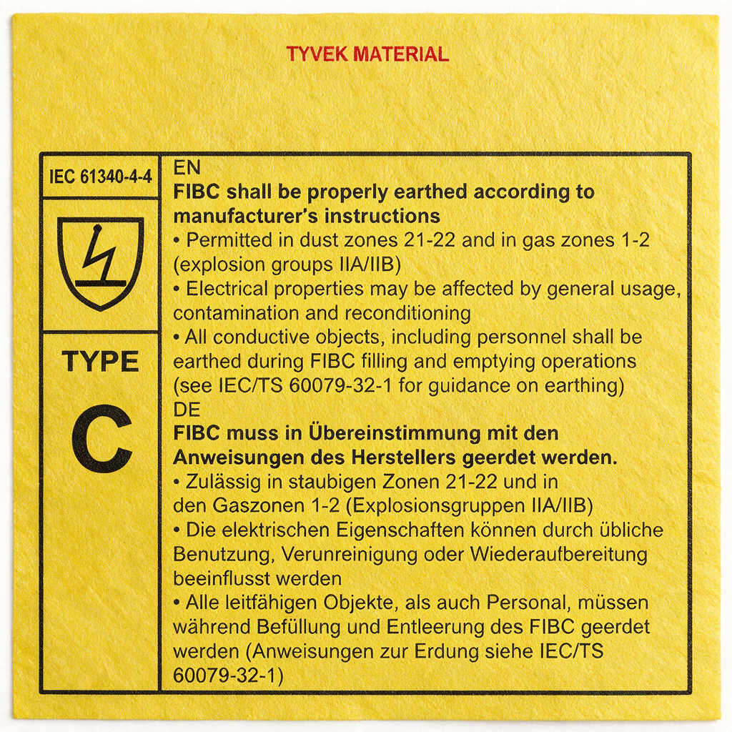 BIG BAG W-662 | AVS BEST CONDUCTIV-Typ C | 91x91x180 cm