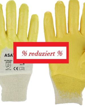 Nitril Handschuhe gelb 03400